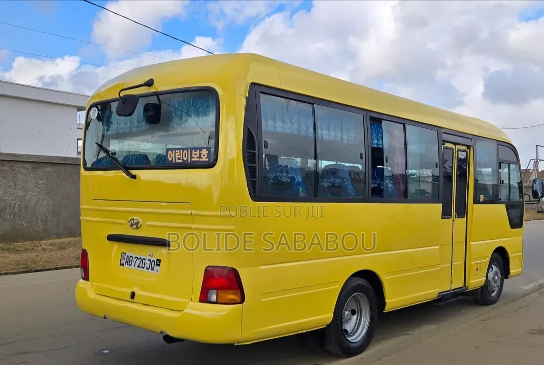 Hyundai County 2020 Jaune