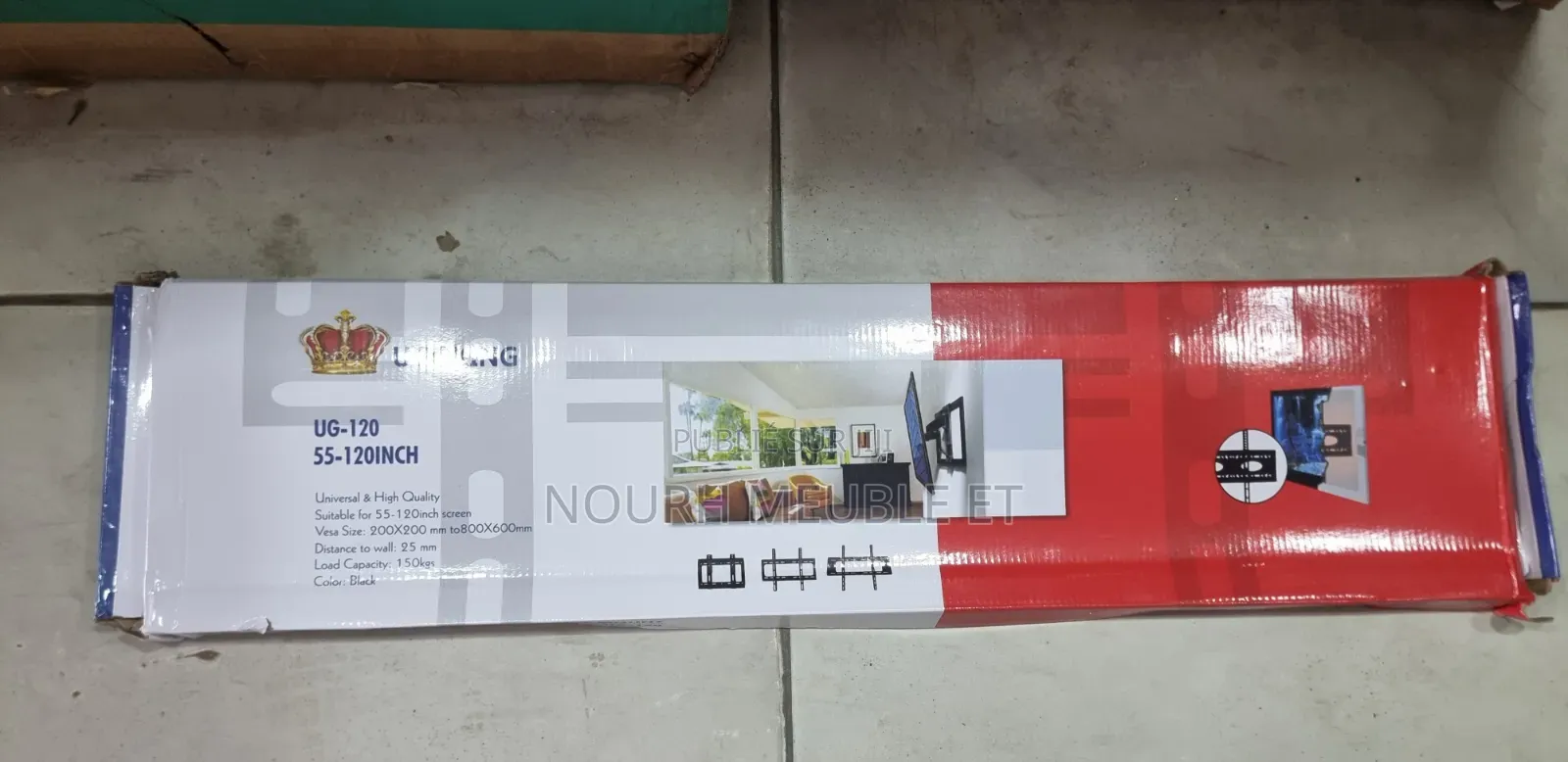 Support Mural TV 100 Pouces - Neuf - Disponible À Abidjan