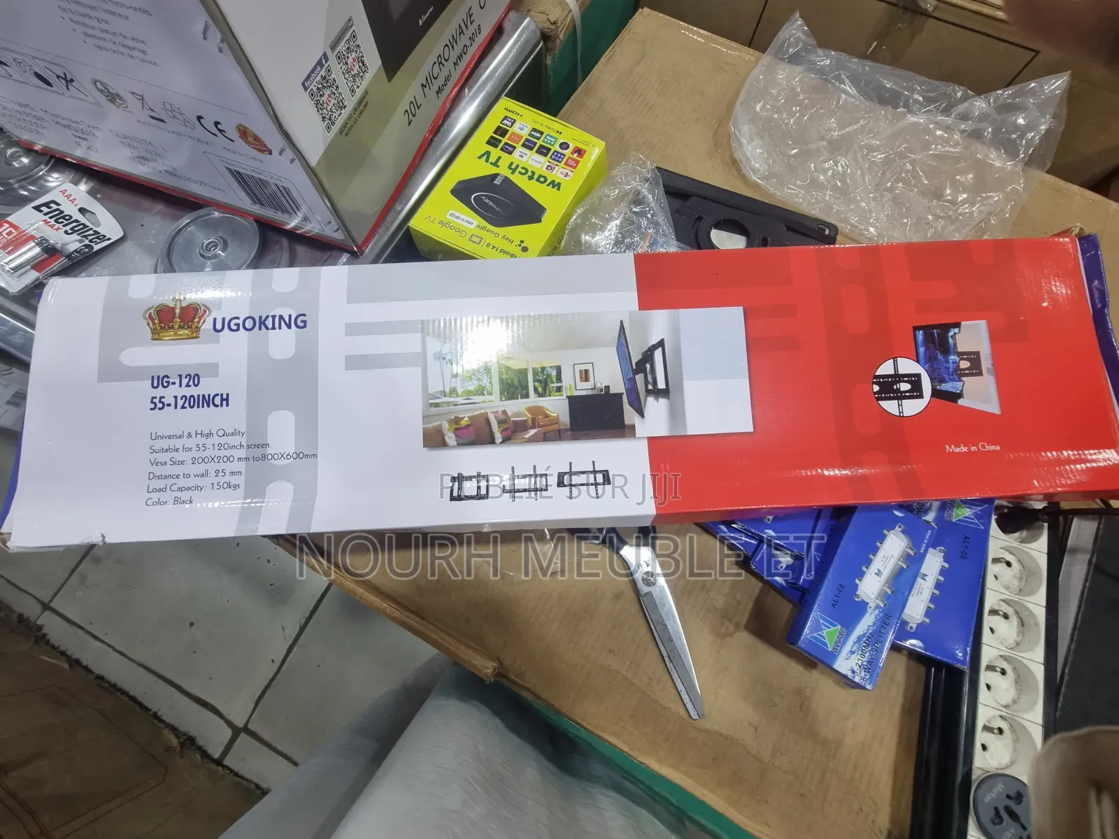 Support Mural TV 100 Pouces - Neuf - Disponible À Abidjan