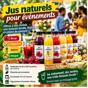 Jus Naturels Pour Événements