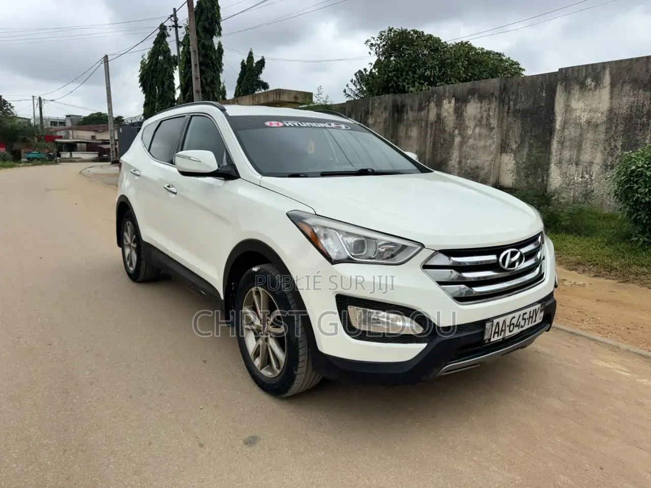 Hyundai Santa Fe 2014 Blanc