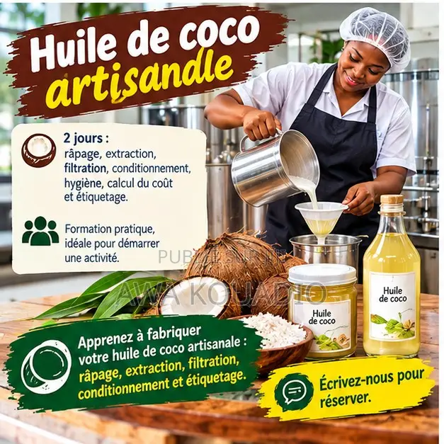 Formation Huile De Coco Artisanale