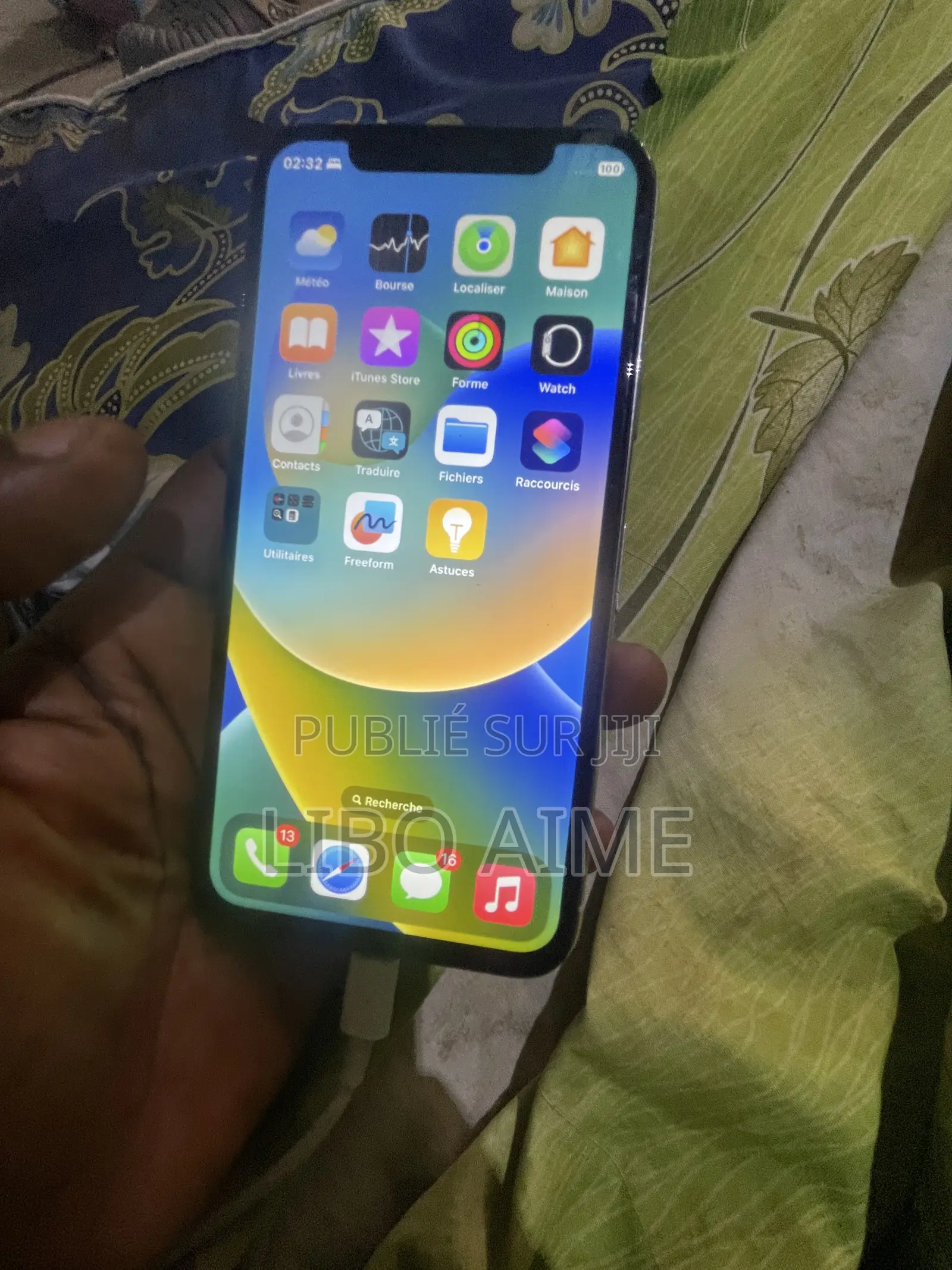 Apple iPhone X 64 GB Blanc
