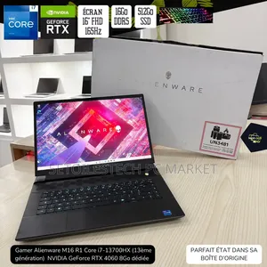 Nouveau Alienware M16 R1 16GB Intel Core i7 SSD 512GB