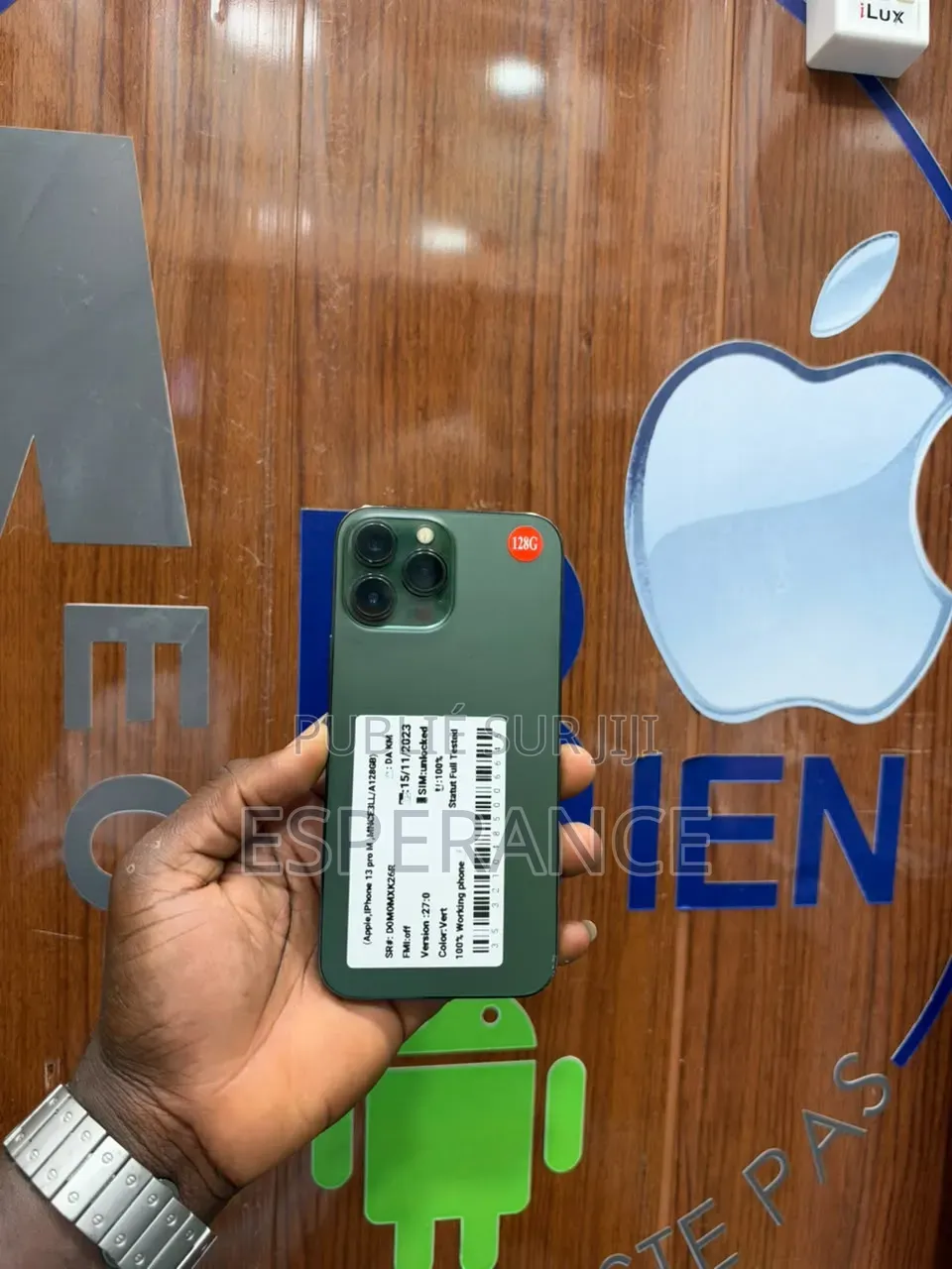 Apple iPhone 13 Pro Max 128 GB Vert
