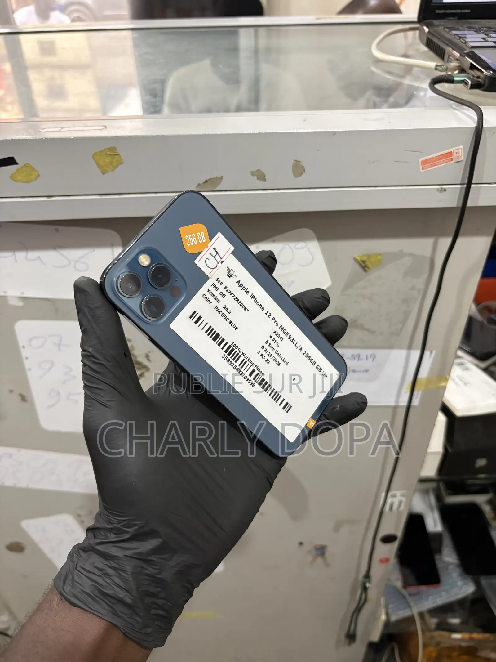 Apple iPhone 12 Pro 256 GB Bleu