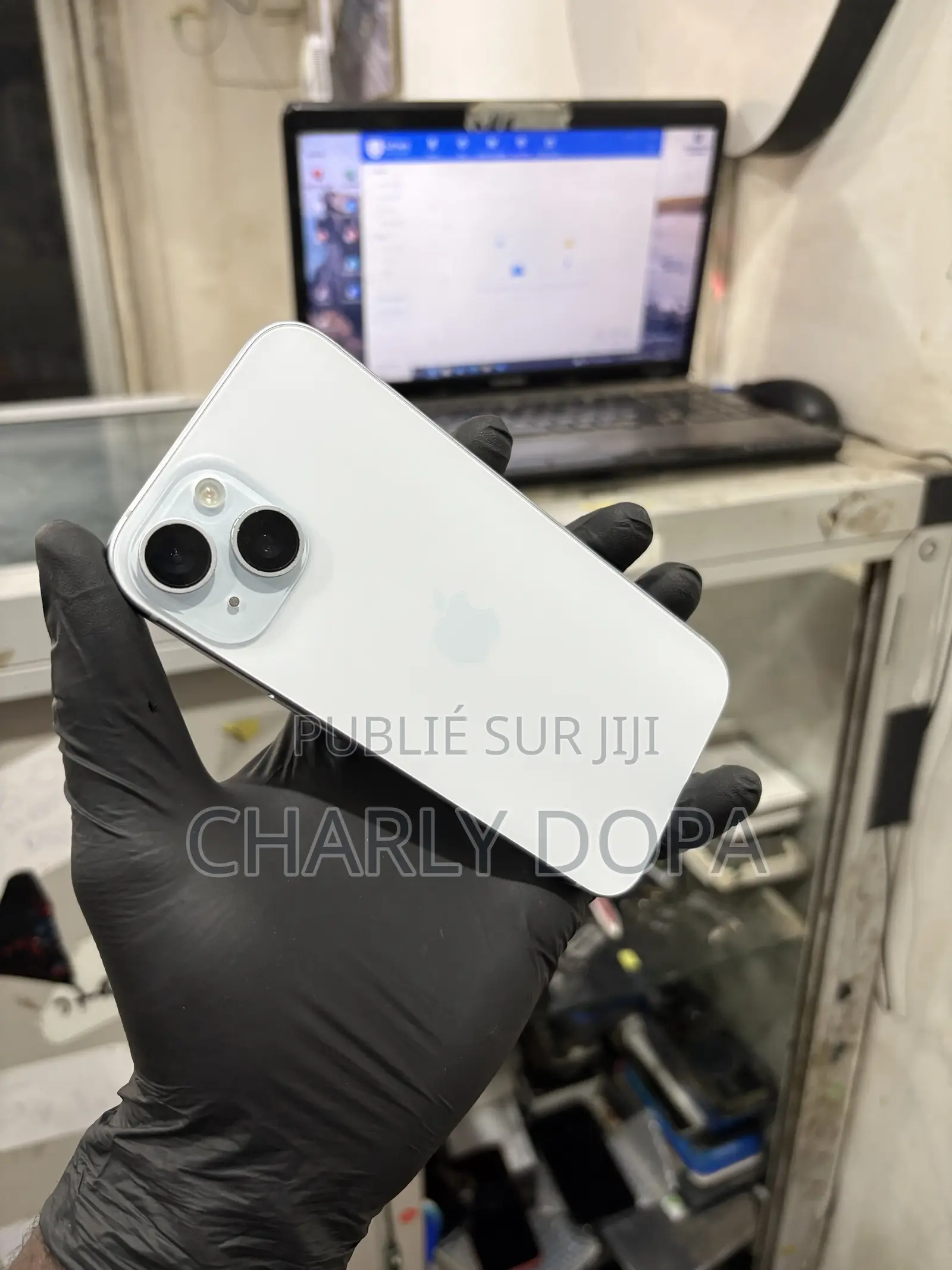 Apple iPhone 15 128 GB Bleu