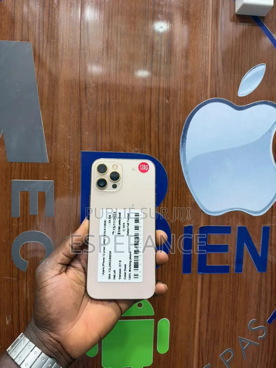 Apple iPhone 12 Pro Max 128 GB Doré