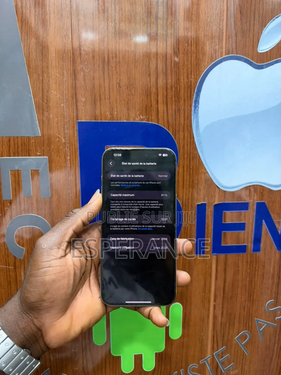 Apple iPhone 15 Pro Max 256 GB Gris