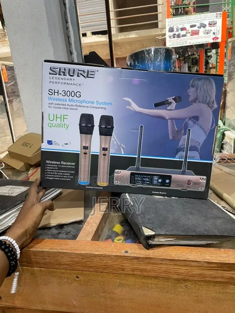Micro Baladuer Shure Sh-300g