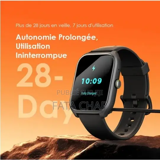 Oraimo Watch 5 Lite Montre Intelligente IP68 HD 2,01 Pouces
