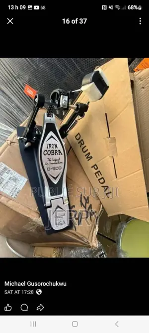 Pedal De Batterie Cobra