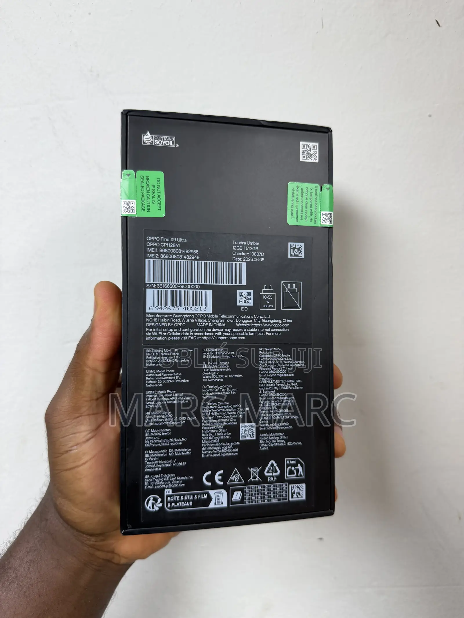 Nouveau Oppo Find X9 Ultra 512 GB Autre