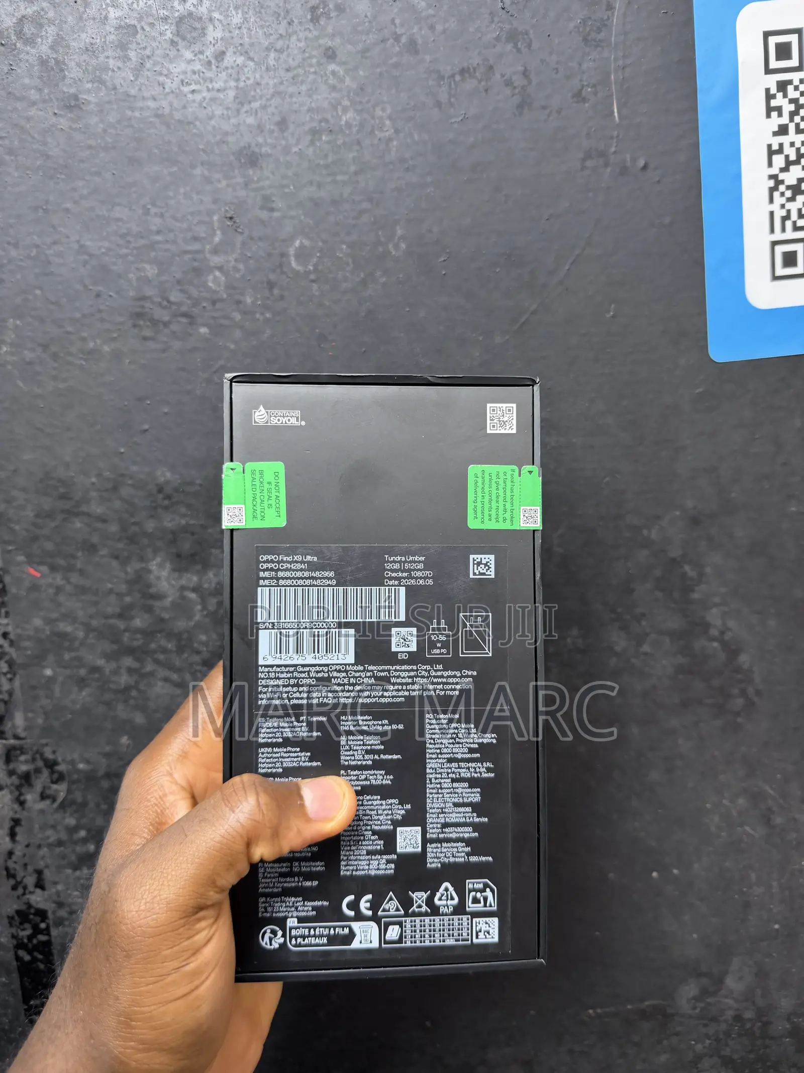 Nouveau Oppo Find X9 Ultra 512 GB Autre