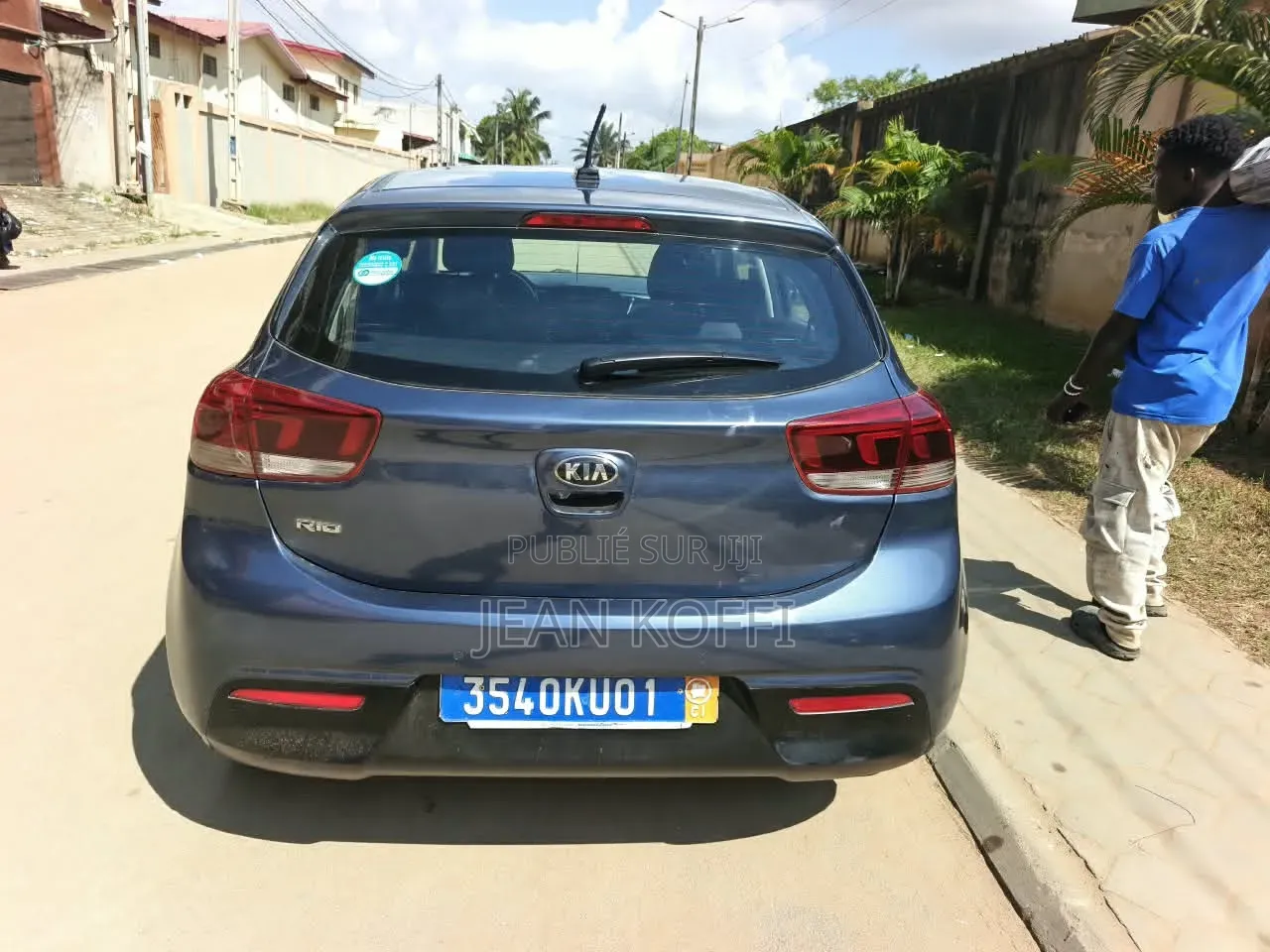 Kia Rio 2021 Bleu