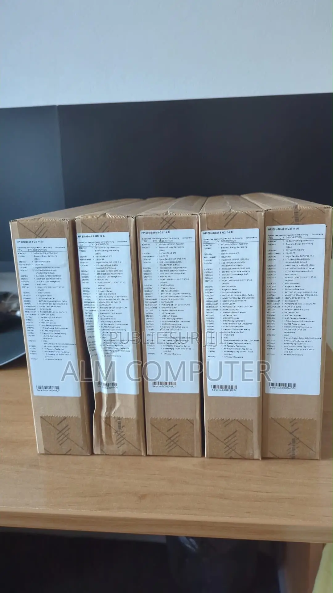 Nouveau HP EliteBook 8 G1i 32GB Intel Core Ultra 5 SSD 512GB