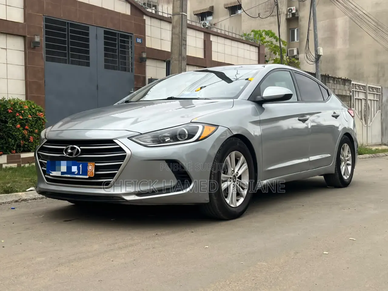 Hyundai Elantra 2018 Gris