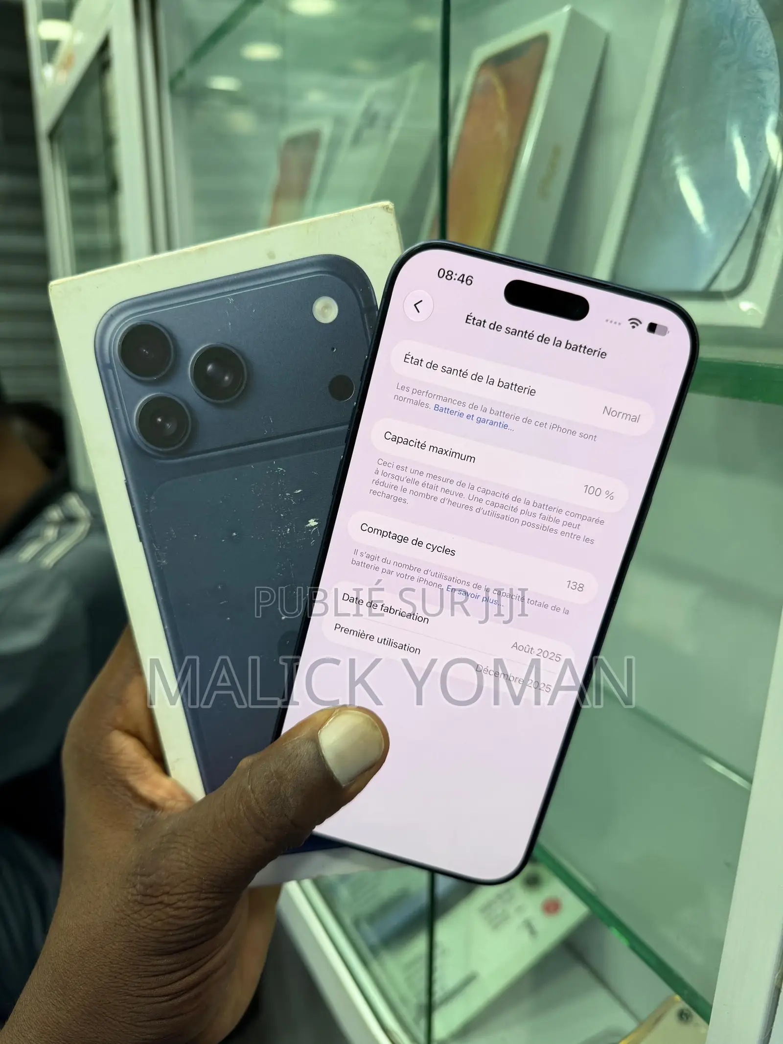 Apple iPhone 17 Pro Max 256 GB Bleu