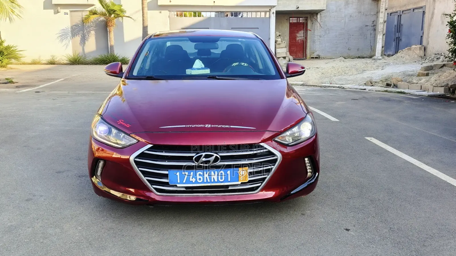Hyundai Elantra 2018 Rouge
