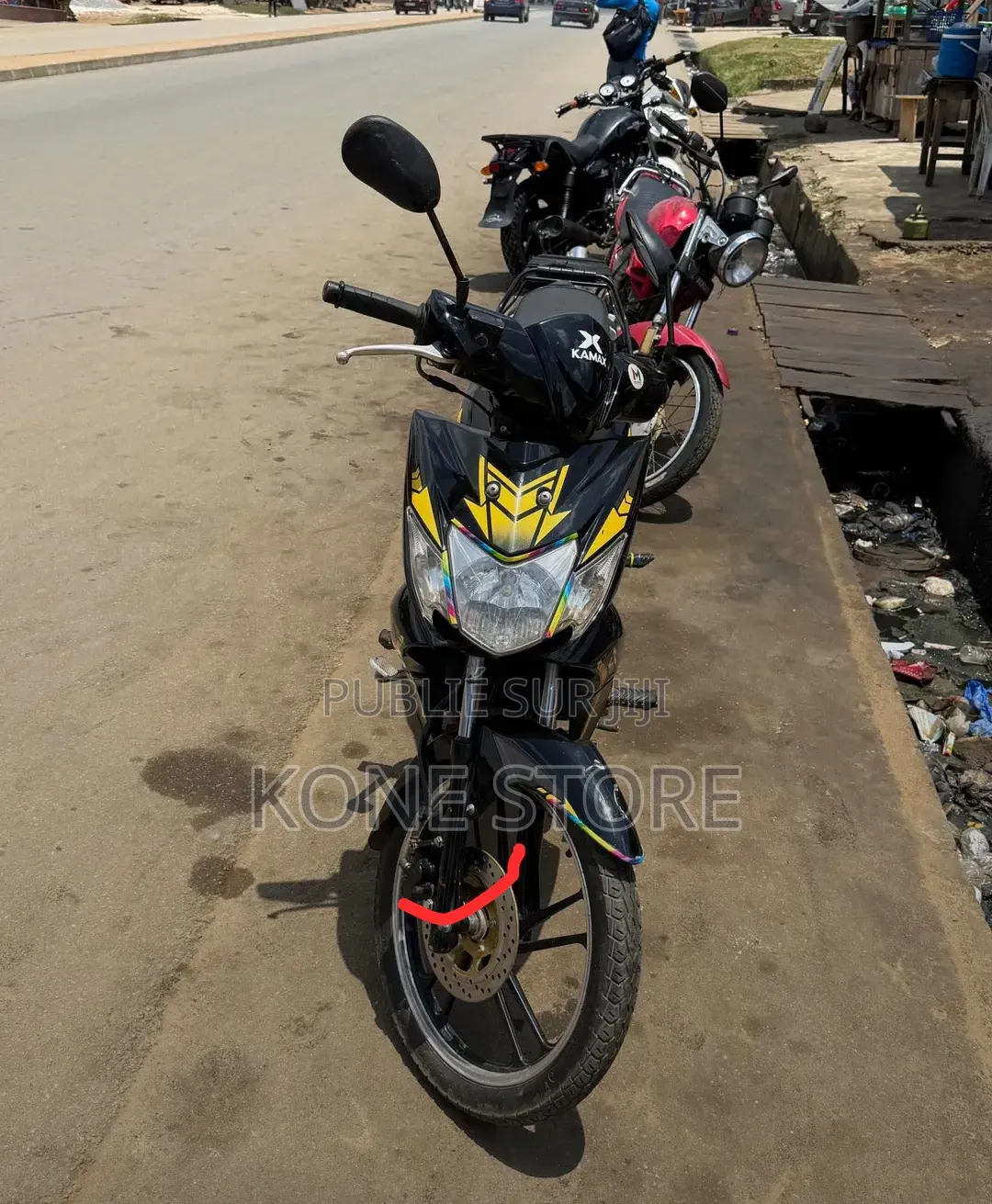 Haojue KA150 2025 Noir