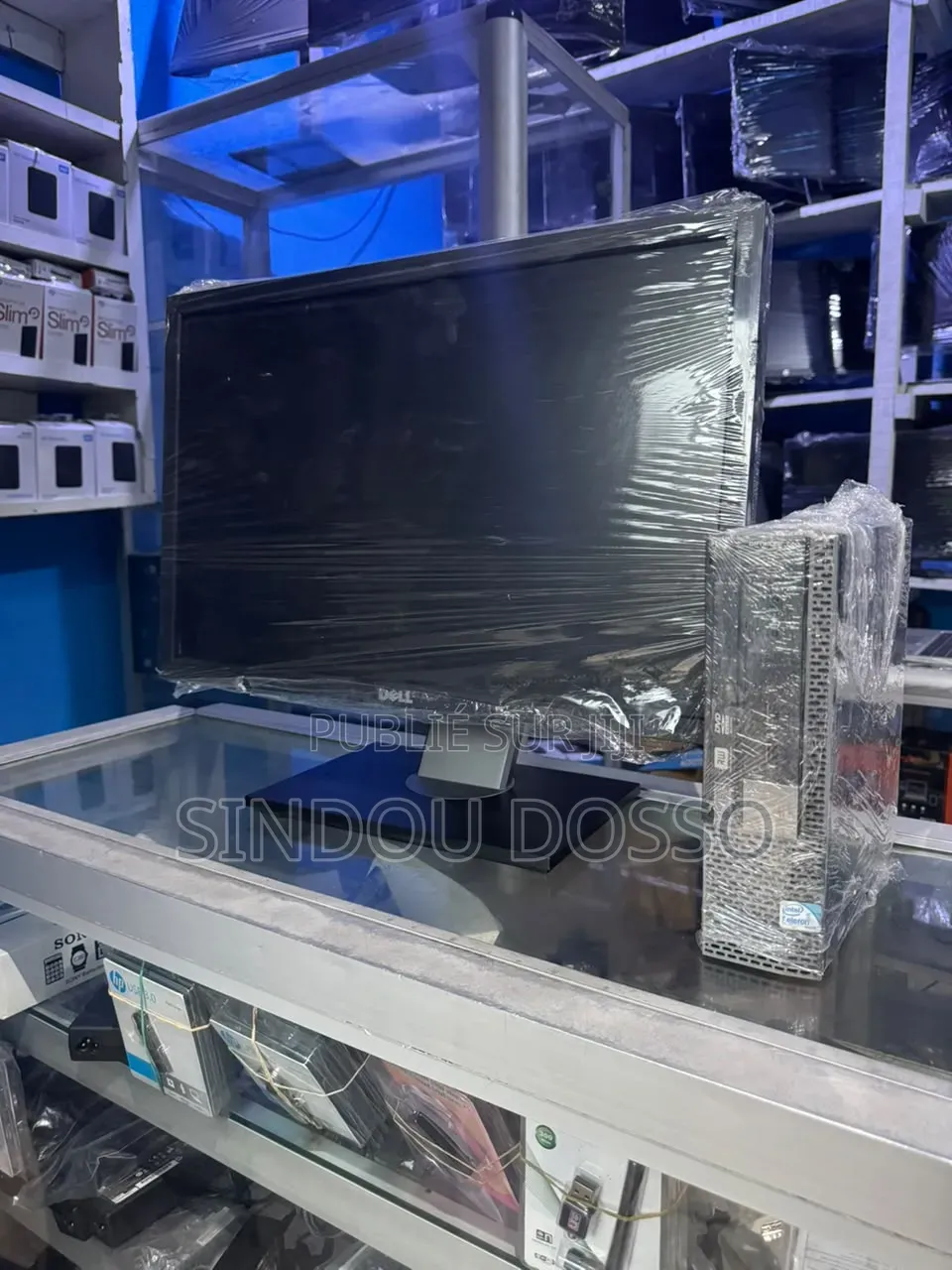 Nouveau Ordinateur de bureau HP 200 G4 4GB Intel Core i5 HDD 500GB
