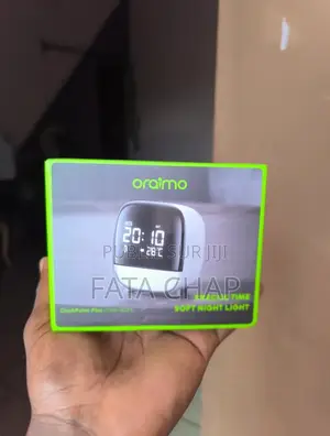 Oraimo ClockPoint Plus Réveil Numérique Rechargeable À Éclairage Tacti