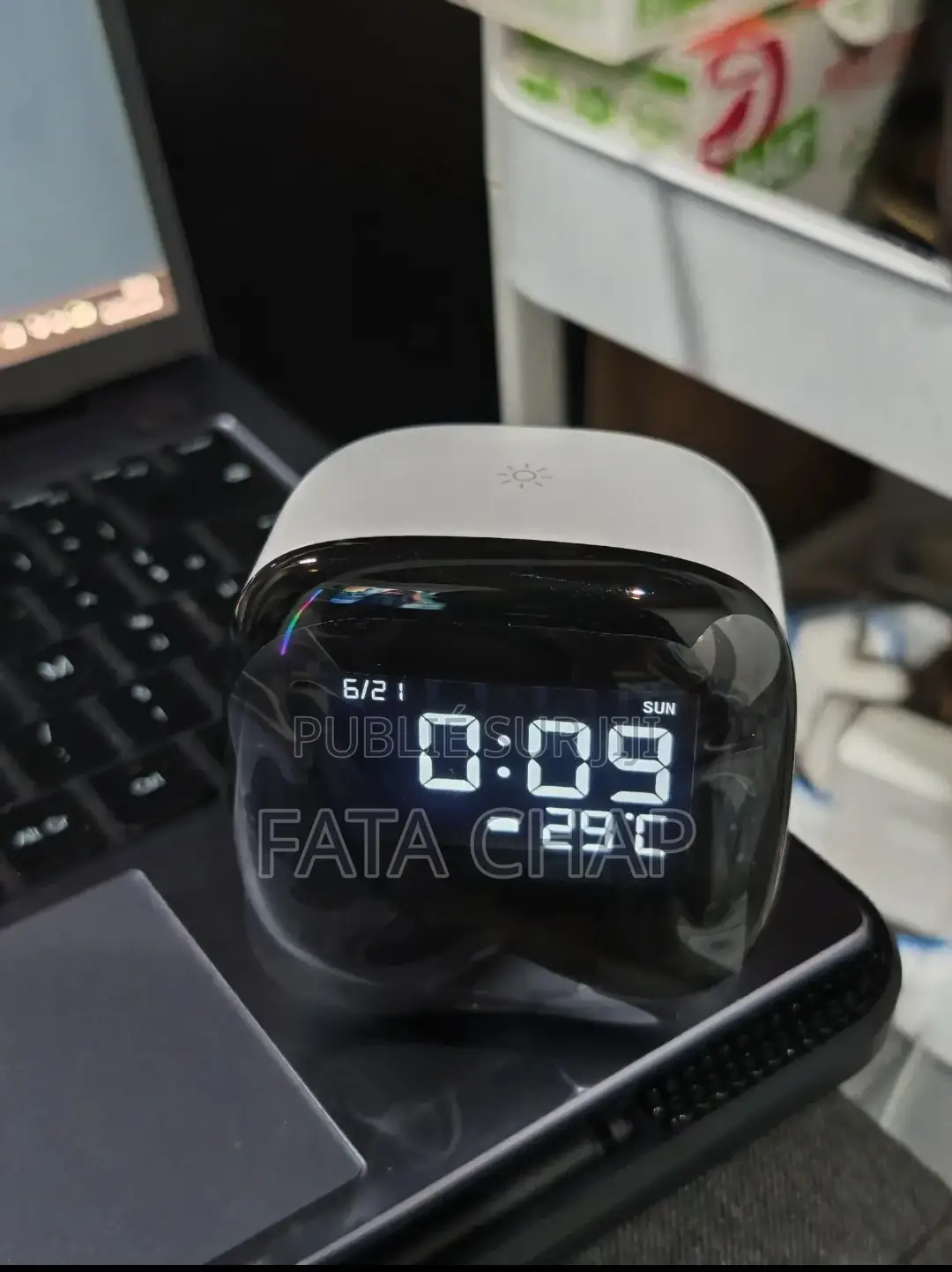 Oraimo ClockPoint Plus Réveil Numérique Rechargeable À Éclairage Tacti