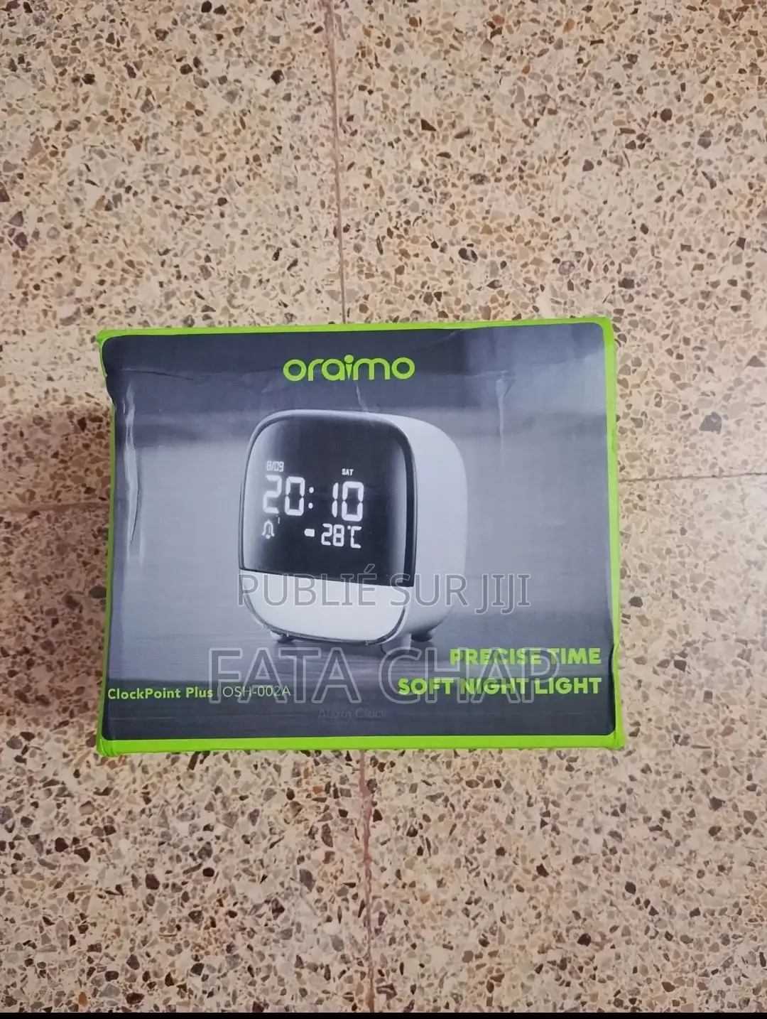 Oraimo ClockPoint Plus Réveil Numérique Rechargeable À Éclairage Tacti