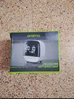 Oraimo ClockPoint Plus Réveil Numérique Rechargeable À Éclairage Tacti