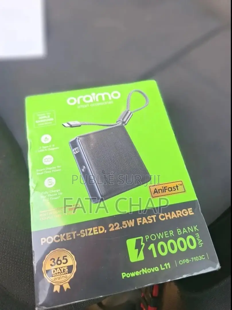 Powerbank Oraimo 10000mah