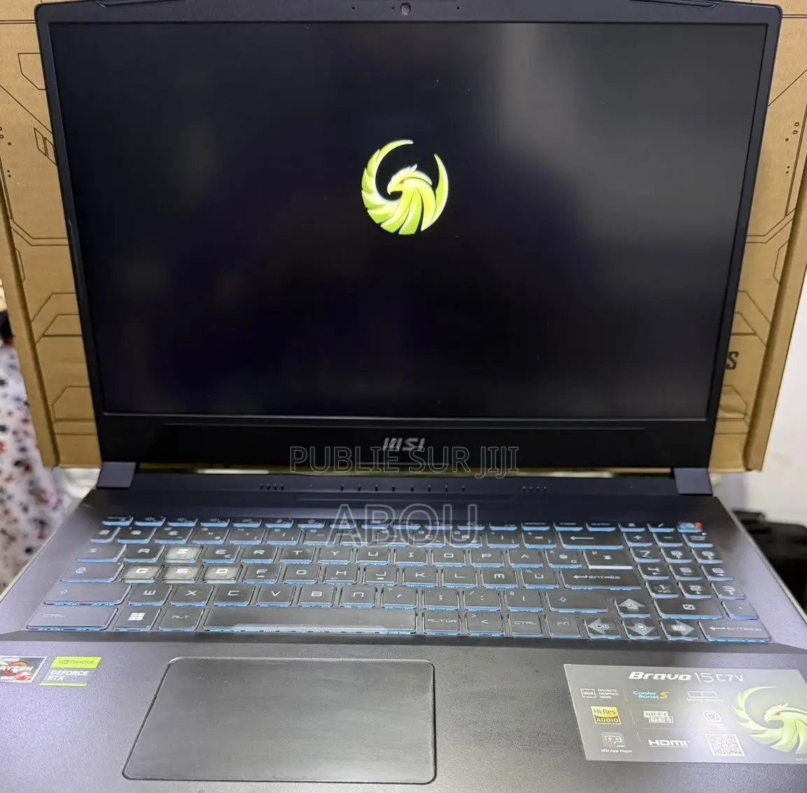 Ordinateur portable MSI CX700 16GB AMD Ryzen 7 SSD 1T