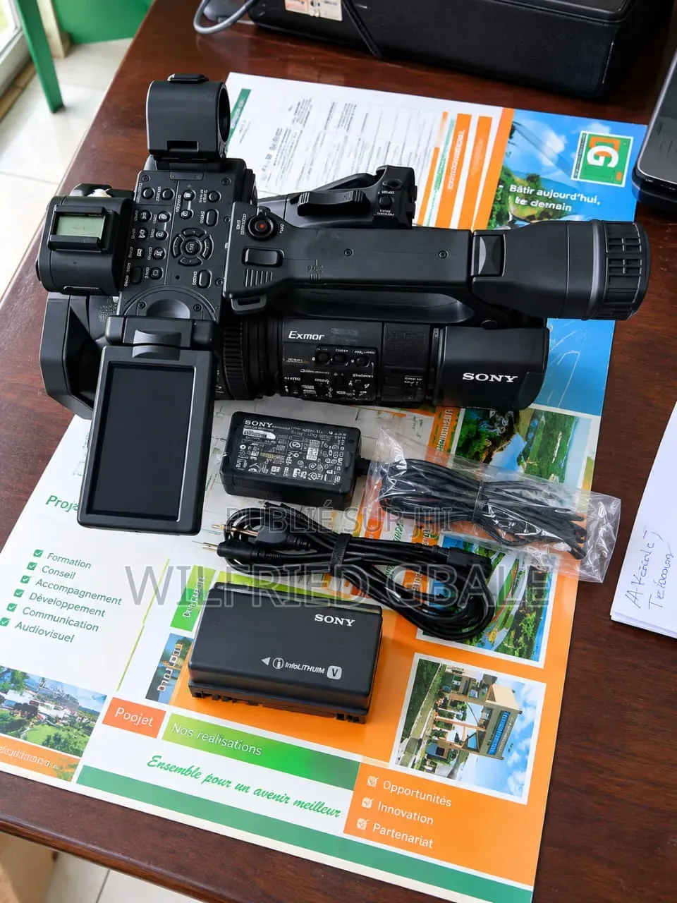 Caméra Professionnelle Sony Ax2000e Promo
