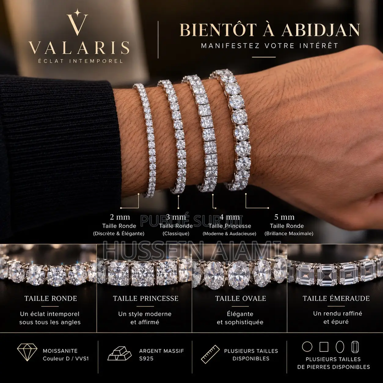 VALARIS - Luxury Tennis Bracelets “Coming Soon”