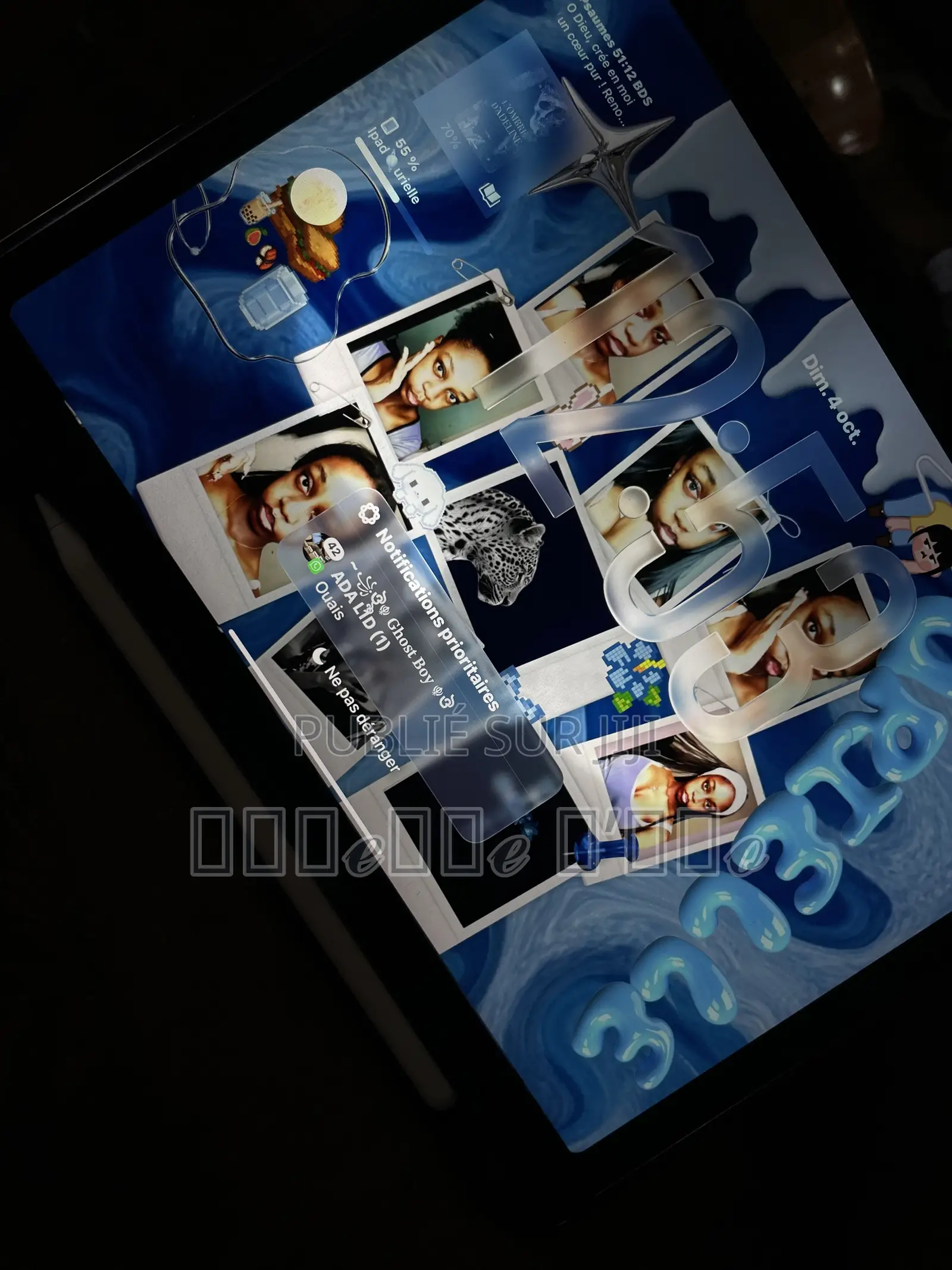 Apple iPad 5 (2022) 64 GB Bleu
