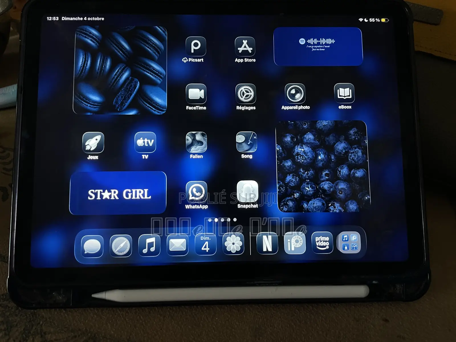 Apple iPad 5 (2022) 64 GB Bleu
