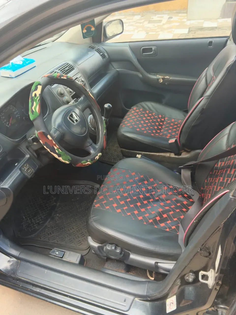 Honda Civic Coupe 2003 Noir