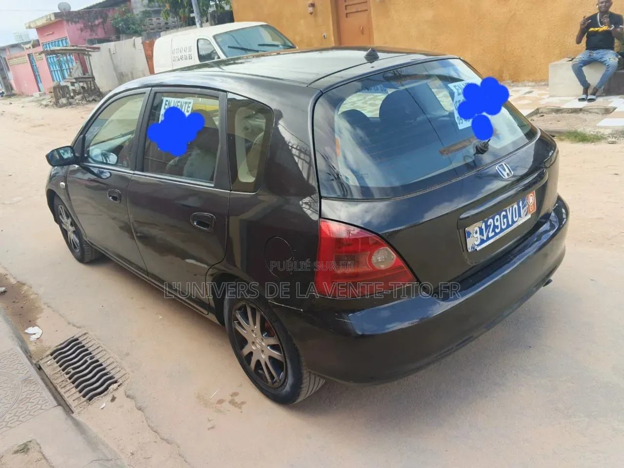 Honda Civic Coupe 2003 Noir