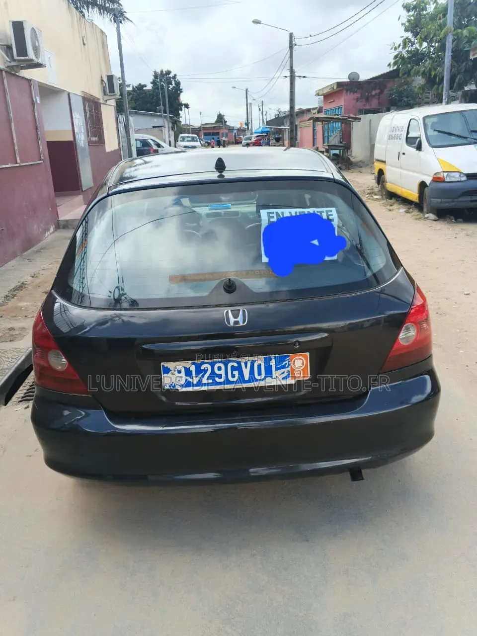 Honda Civic Coupe 2003 Noir