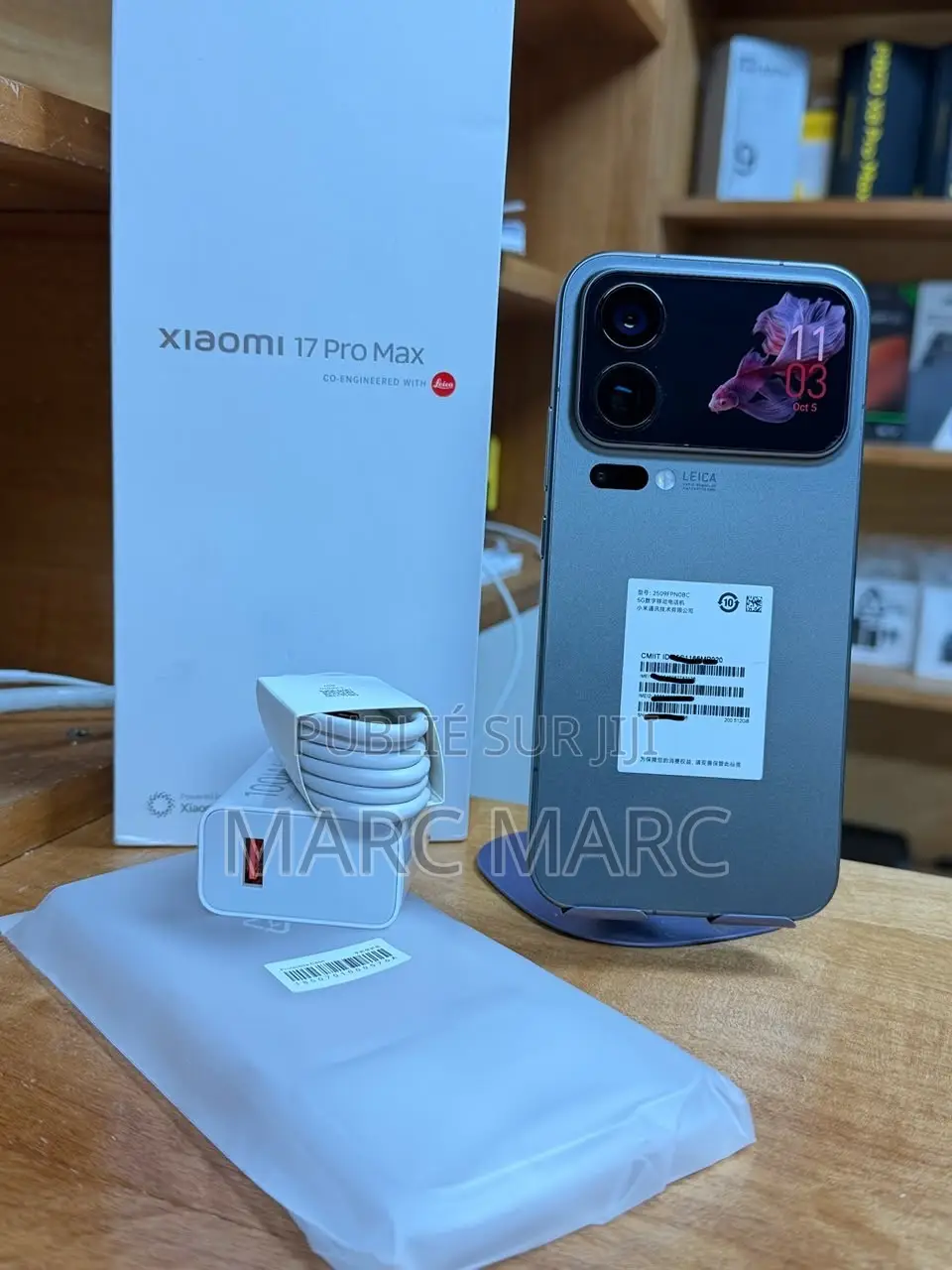 Xiaomi 17 Pro Max 512 GB Noir