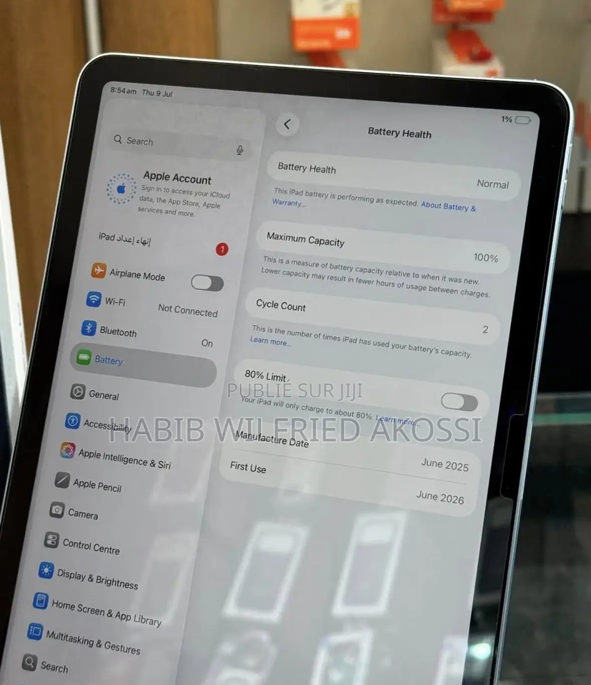 Nouveau Apple iPad Air 11 (2026) 128 GB Gris