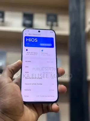 Tecno Spark 40 Pro 256 GB Noir