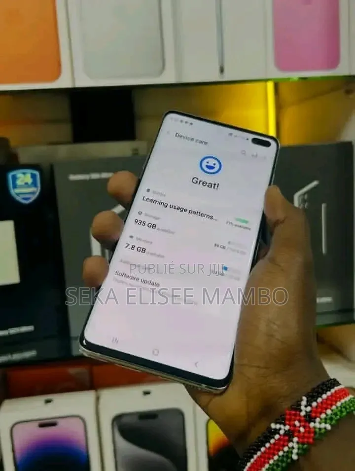 Samsung Galaxy S10 Plus 512 GB Blanc
