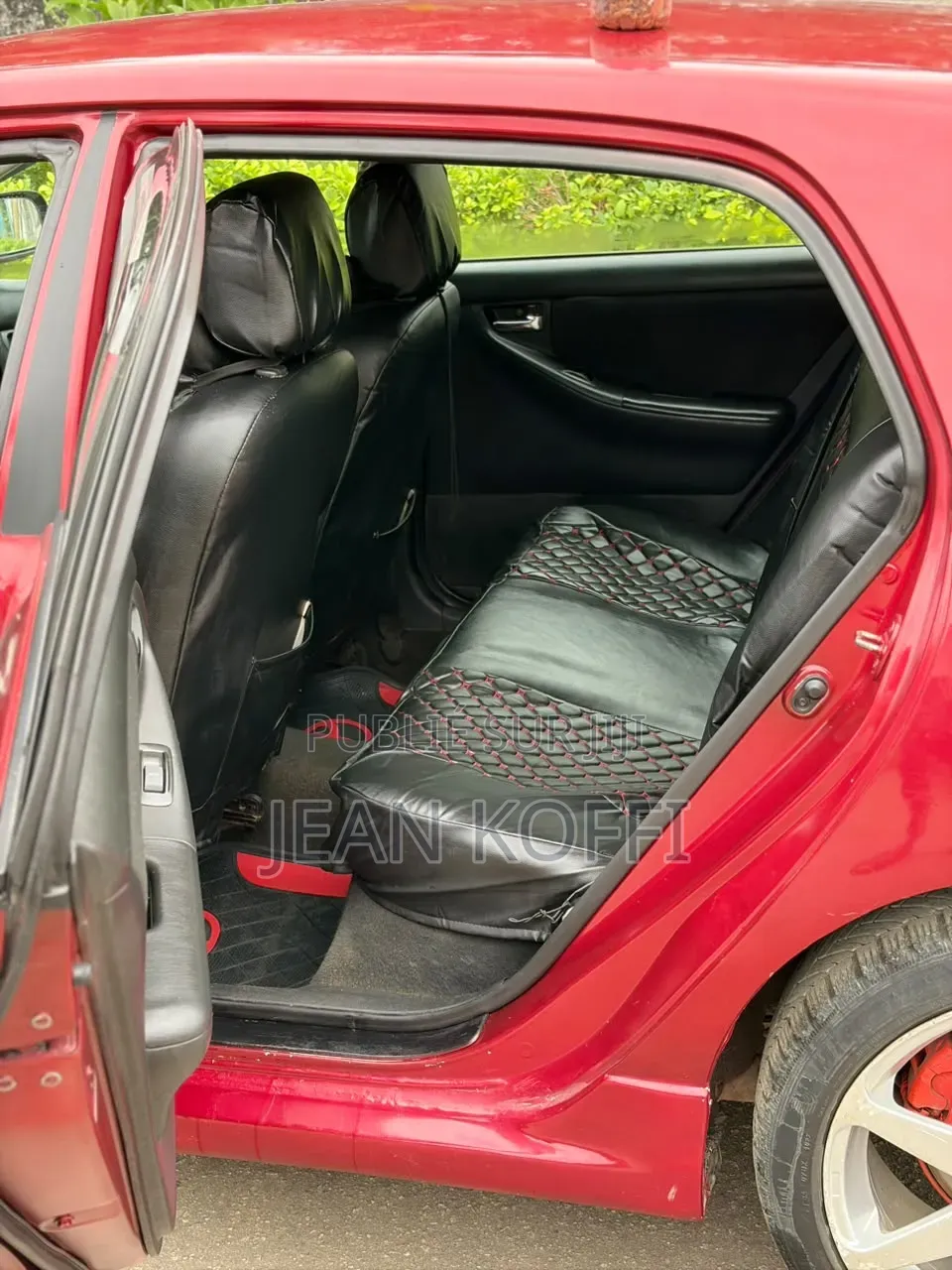 Toyota Corolla 2004 Rouge