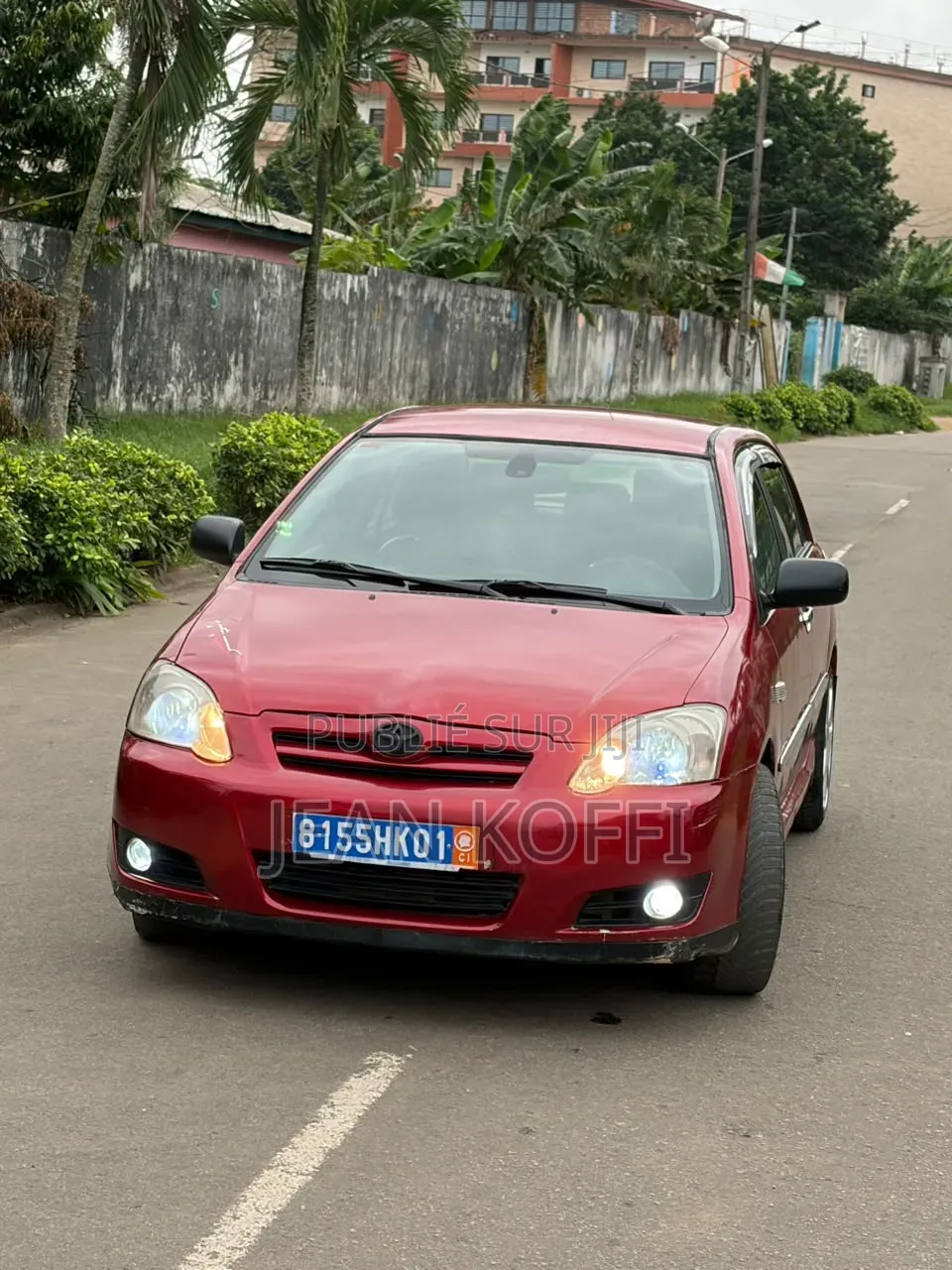 Toyota Corolla 2004 Rouge