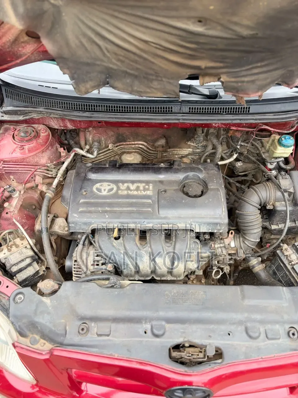 Toyota Corolla 2004 Rouge