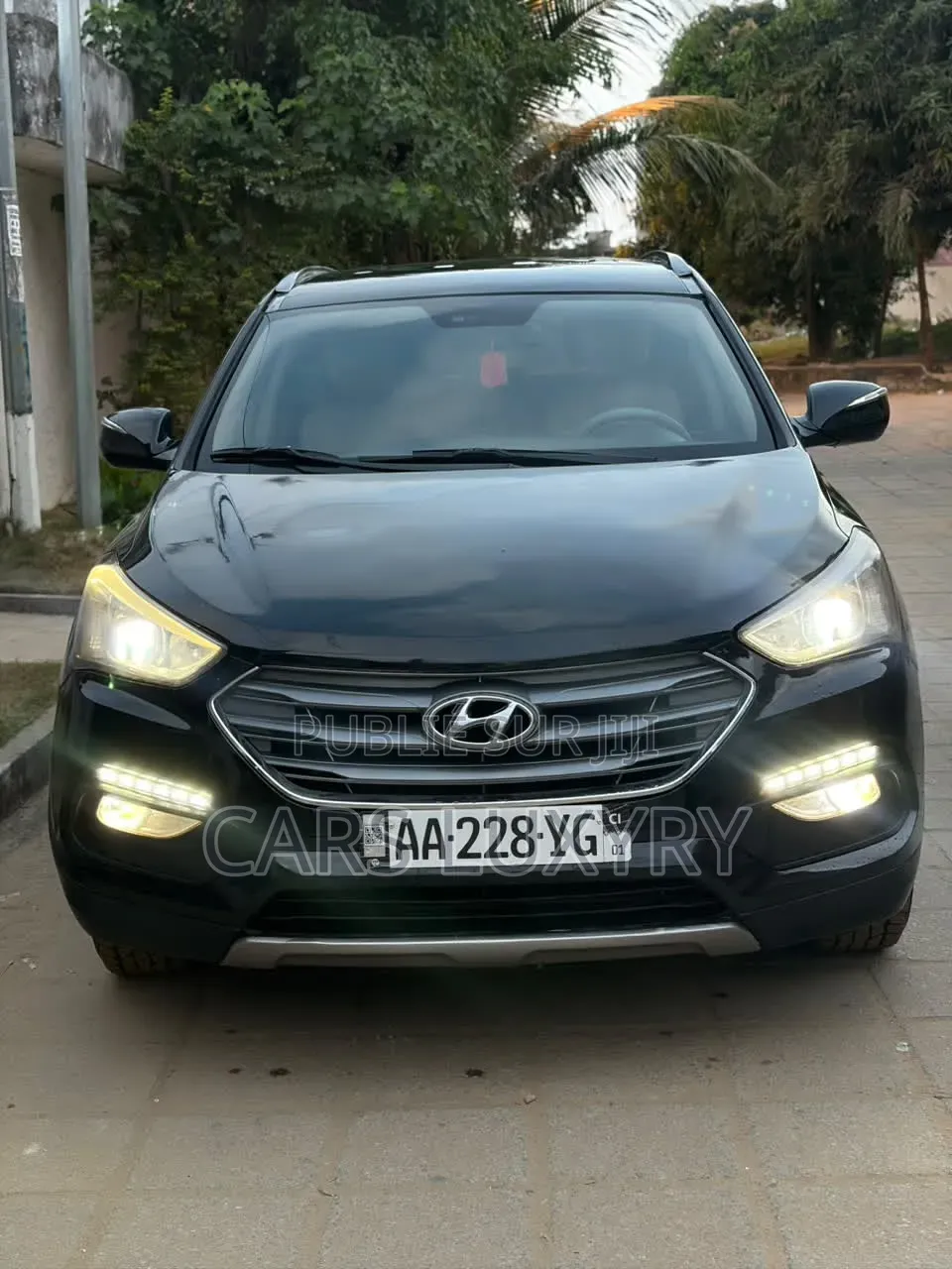 Hyundai Santa Fe SE AWD 2016 Noir