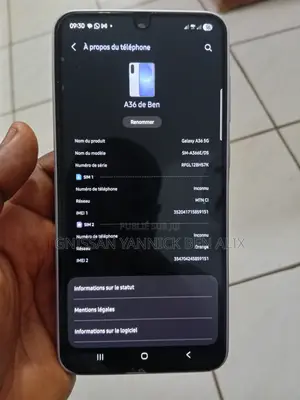Nouveau Samsung Galaxy A36 256 GB Violet