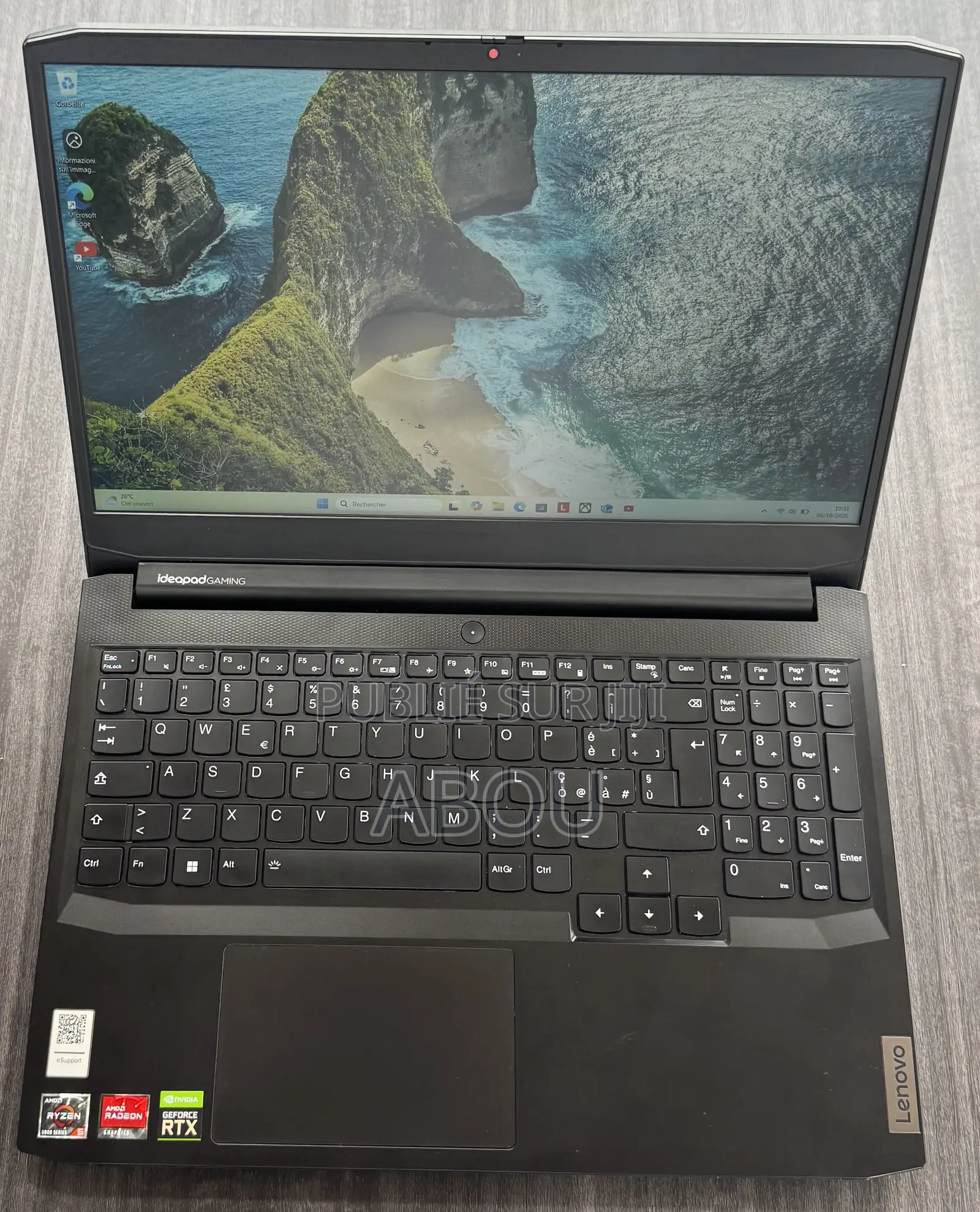 Ordinateur portable Lenovo Ideapad 3 16GB AMD Ryzen 5 SSD 512GB