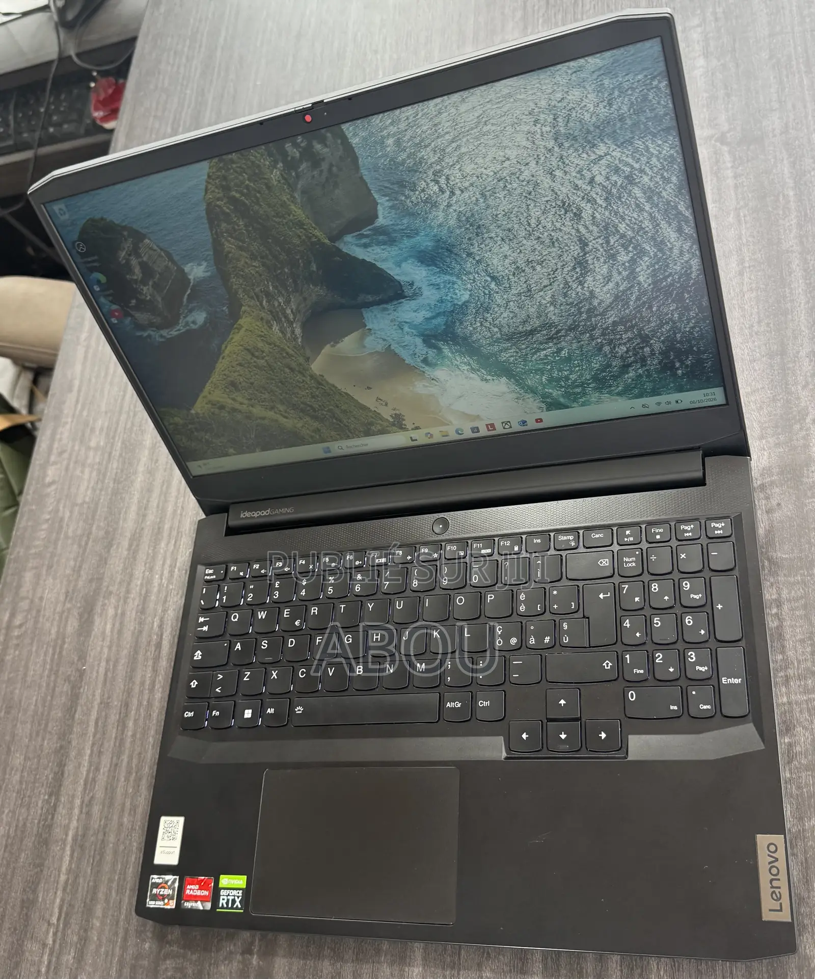 Ordinateur portable Lenovo Ideapad 3 16GB AMD Ryzen 5 SSD 512GB
