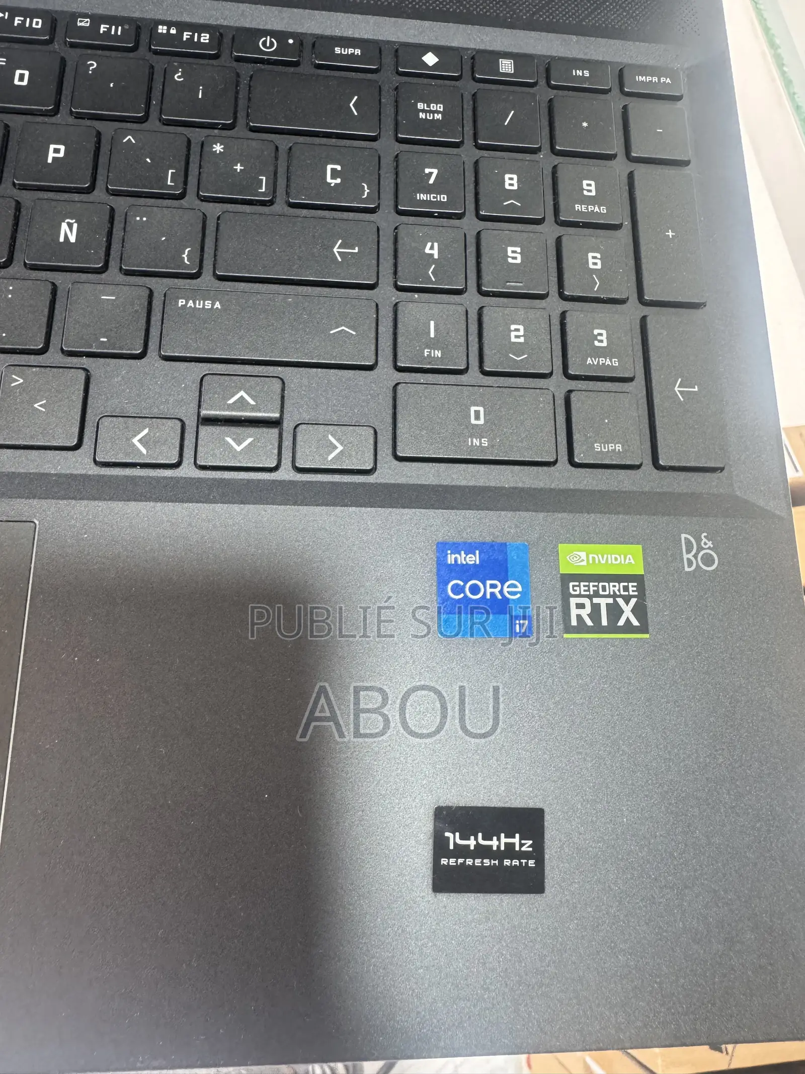 Ordinateur portable HP Victus 16 16GB Intel Core i7 SSD 512GB